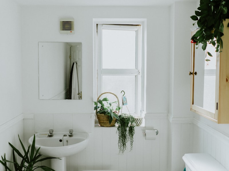 Showroom bathroom display for product guidance